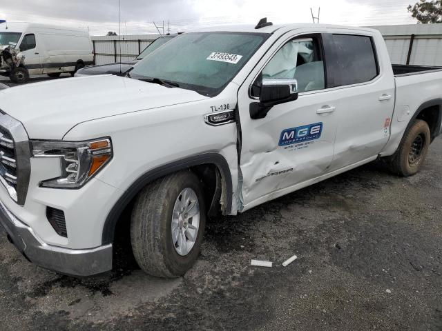 1GTU9BET5MZ217194 - 2021 GMC SIERRA K1500 SLE WHITE photo 9