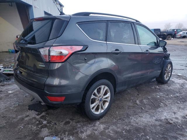 1FMCU0HD8JUD47929 - 2018 FORD ESCAPE SEL GRAY photo 3