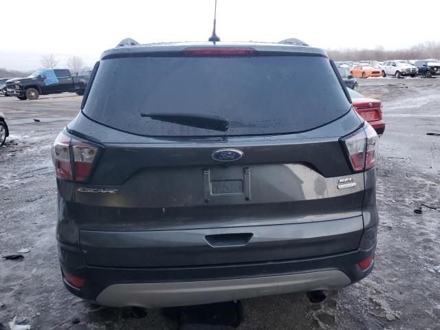 1FMCU0HD8JUD47929 - 2018 FORD ESCAPE SEL GRAY photo 6