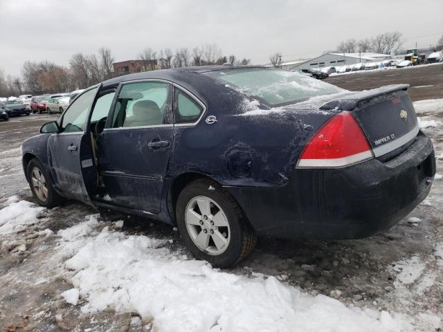 2G1WT58N789205016 - 2008 CHEVROLET IMPALA LT BLUE photo 2