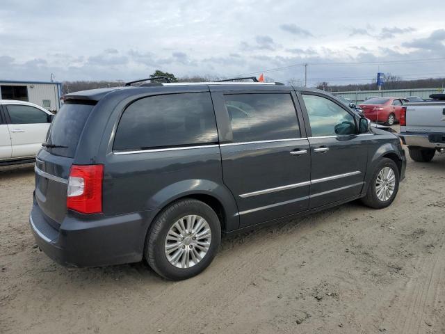 2C4RC1GG7CR303729 - 2012 CHRYSLER TOWN & COU LIMITED GRAY photo 3