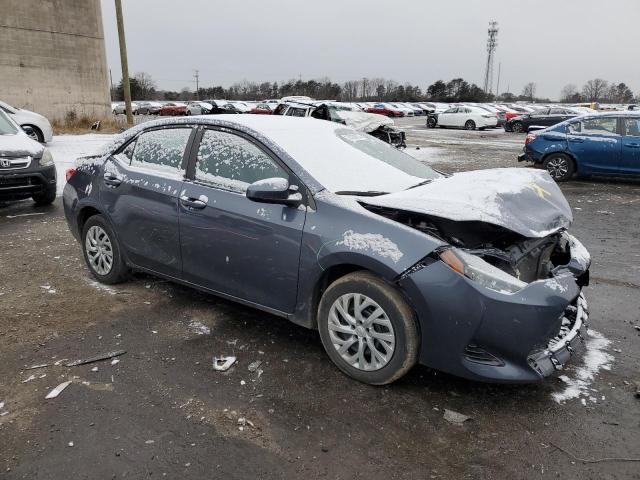 5YFBURHE7KP941746 - 2019 TOYOTA COROLLA L BLUE photo 4