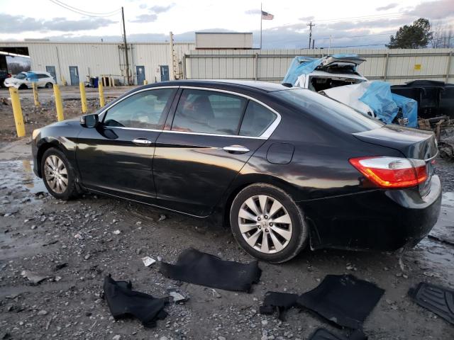 1HGCR2F8XDA052541 - 2013 HONDA ACCORD EXL BLACK photo 2