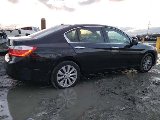 1HGCR2F8XDA052541 - 2013 HONDA ACCORD EXL BLACK photo 3