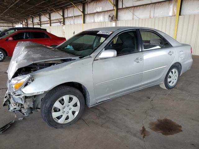 4T1BE32K02U019049 - 2002 TOYOTA CAMRY LE SILVER photo 1