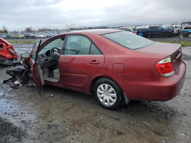 4T1BE32KX6U108164 - 2006 TOYOTA CAMRY LE RED photo 2