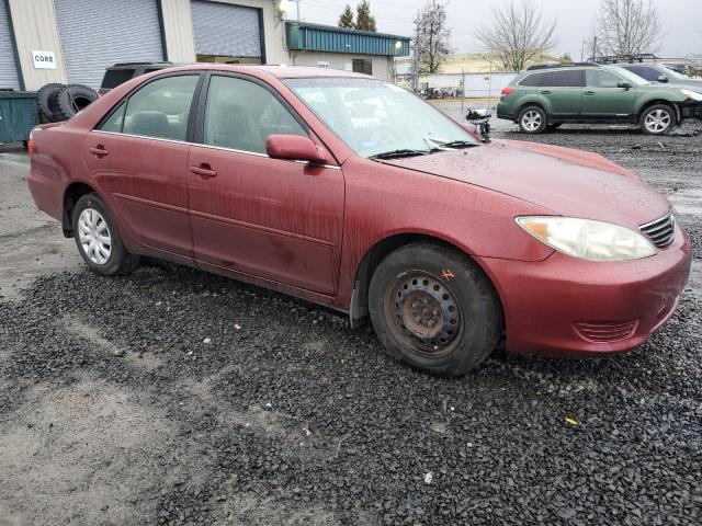 4T1BE32KX6U108164 - 2006 TOYOTA CAMRY LE RED photo 4