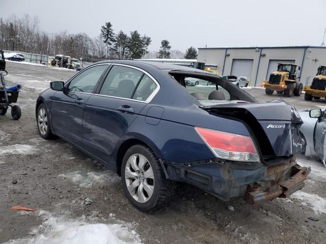 1HGCP26789A186842 - 2009 HONDA ACCORD EX BLUE photo 2