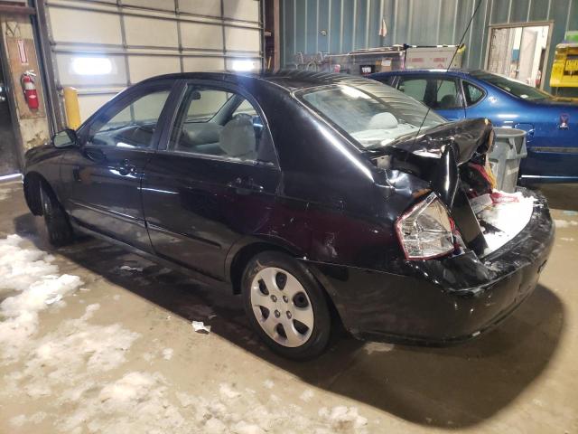 KNAFE221295649129 - 2009 KIA SPECTRA EX BLACK photo 2