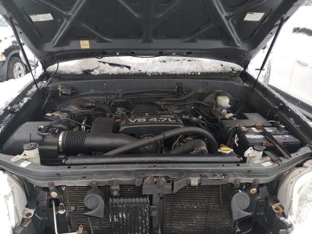 5TBBT44105S473145 - 2005 TOYOTA TUNDRA ACCESS CAB SR5 GRAY photo 12