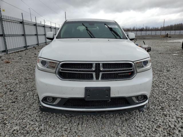 1C4RDJAGXFC954050 - 2015 DODGE DURANGO SXT WHITE photo 5