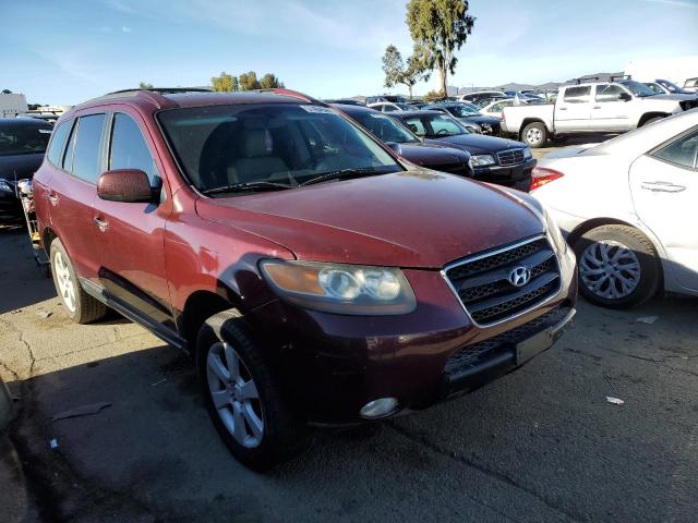 5NMSH13EX7H041356 - 2007 HYUNDAI SANTA FE SE BURGUNDY photo 4