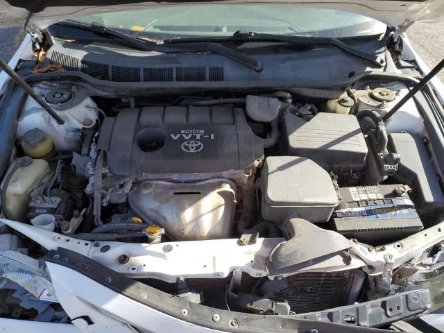 4T1BF3EK5AU516766 - 2010 TOYOTA CAMRY BASE WHITE photo 11