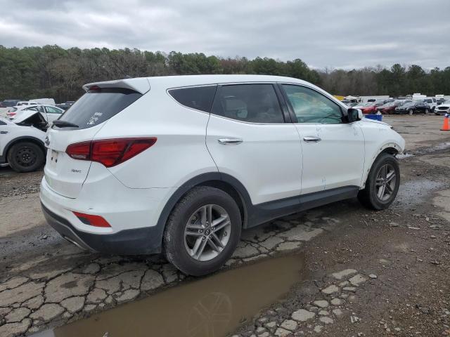 5NMZT3LB5JH068714 - 2018 HYUNDAI SANTA FE S WHITE photo 3