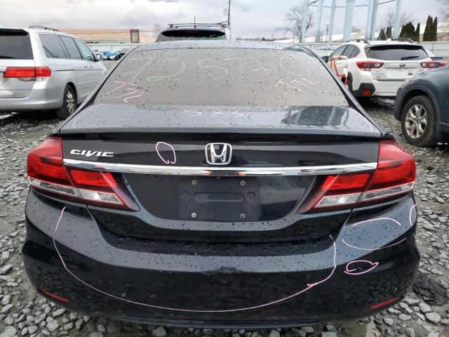 19XFB2F72FE244575 - 2015 HONDA CIVIC SE BLACK photo 6