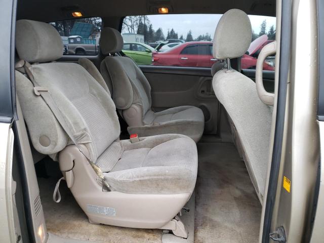 5TDZA23C86S445226 - 2006 TOYOTA SIENNA CE TAN photo 11