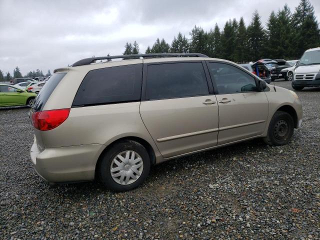 5TDZA23C86S445226 - 2006 TOYOTA SIENNA CE TAN photo 3