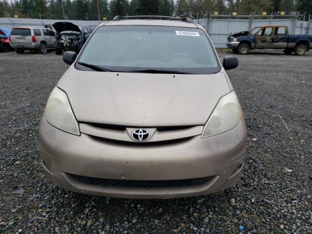 5TDZA23C86S445226 - 2006 TOYOTA SIENNA CE TAN photo 5