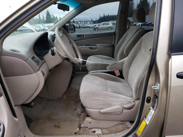 5TDZA23C86S445226 - 2006 TOYOTA SIENNA CE TAN photo 7