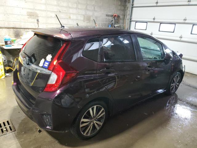 3HGGK5H85FM757273 - 2015 HONDA FIT EX PURPLE photo 3