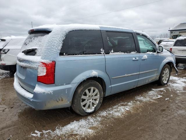 2C4RC1BG3DR696458 - 2013 CHRYSLER TOWN & COU TOURING BLUE photo 3