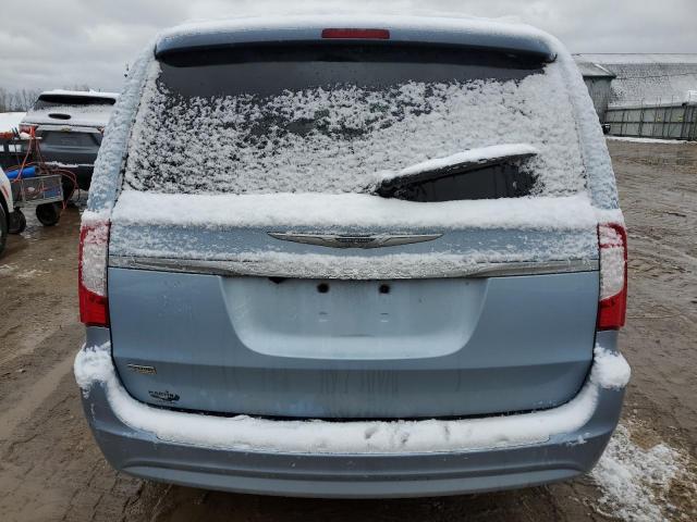 2C4RC1BG3DR696458 - 2013 CHRYSLER TOWN & COU TOURING BLUE photo 6