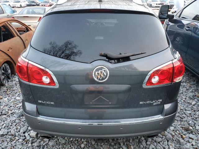 5GAKRBED1BJ377375 - 2011 BUICK ENCLAVE CXL GRAY photo 6