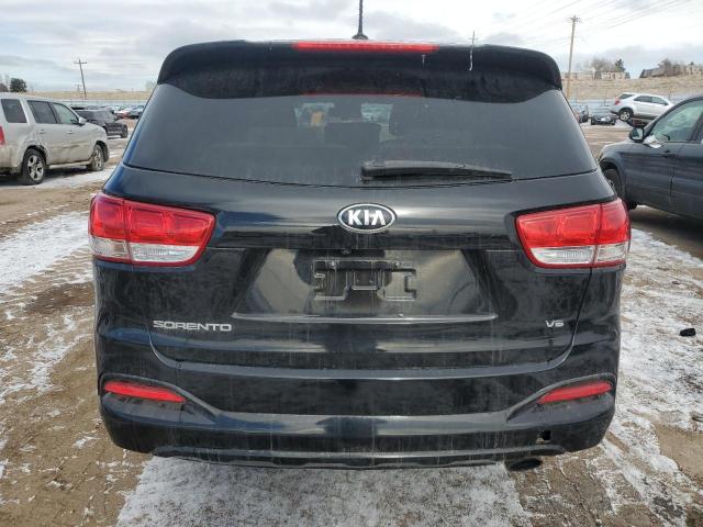 5XYPGDA56GG175188 - 2016 KIA SORENTO LX BLACK photo 6