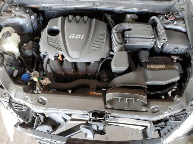 5NPEB4AC2EH844048 - 2014 HYUNDAI SONATA GLS GRAY photo 11