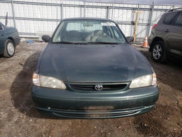 2T1BR12E6YC262524 - 2000 TOYOTA COROLLA VE GREEN photo 5