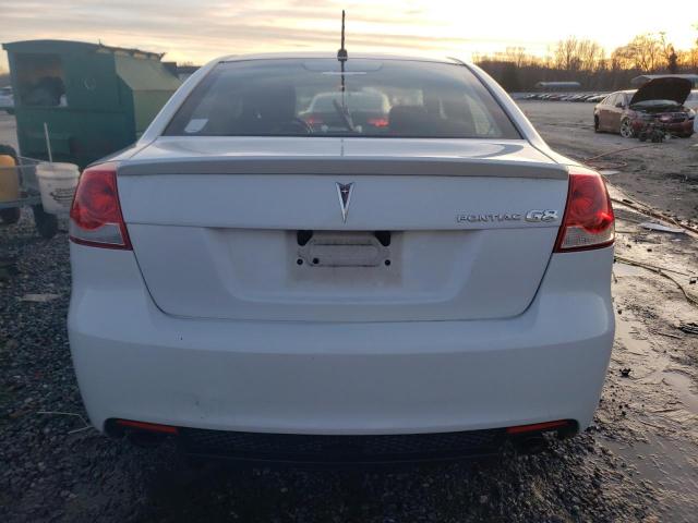 6G2ER57739L223261 - 2009 PONTIAC G8 WHITE photo 6