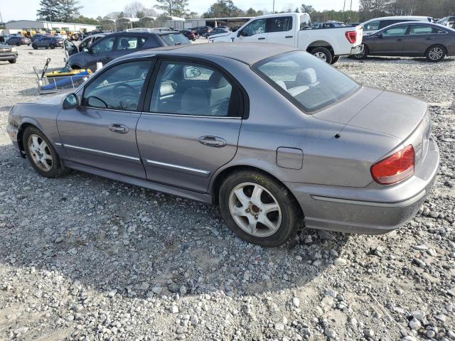 KMHWF35H65A159658 - 2005 HYUNDAI SONATA GLS GRAY photo 2