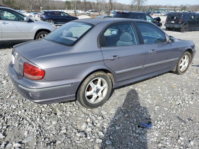 KMHWF35H65A159658 - 2005 HYUNDAI SONATA GLS GRAY photo 3