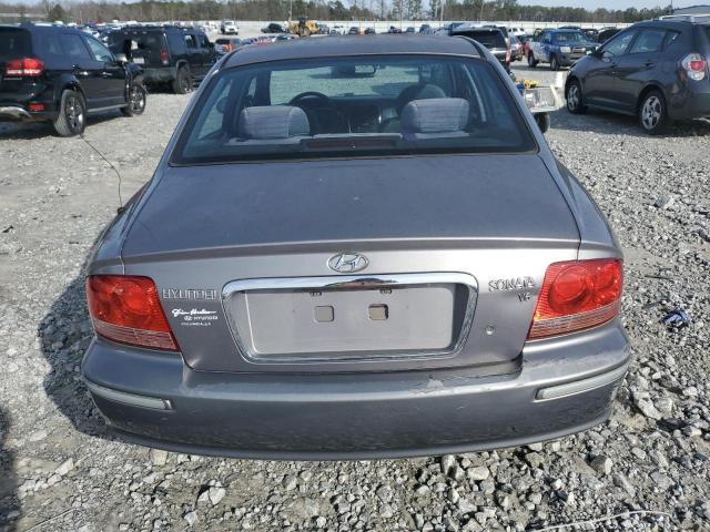 KMHWF35H65A159658 - 2005 HYUNDAI SONATA GLS GRAY photo 6