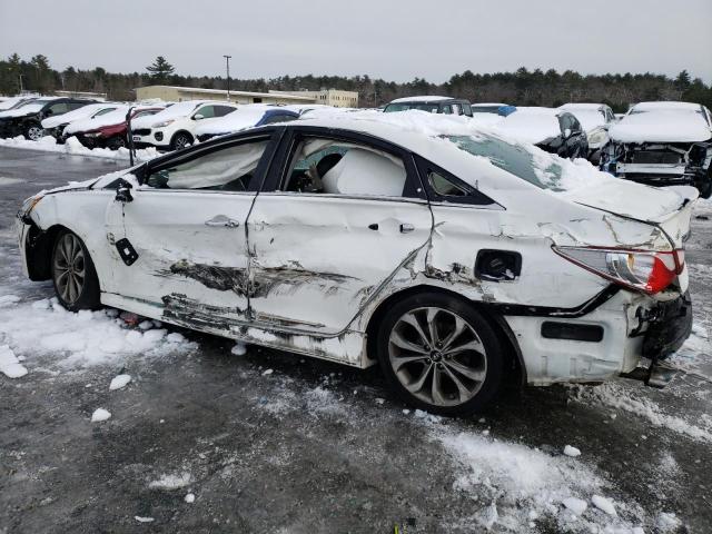 5NPEC4AB9EH823279 - 2014 HYUNDAI SONATA SE WHITE photo 2