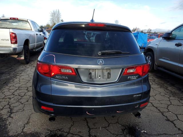 5J8TB18227A010067 - 2007 ACURA RDX GRAY photo 6