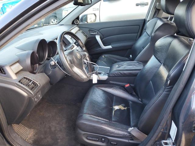 5J8TB18227A010067 - 2007 ACURA RDX GRAY photo 7