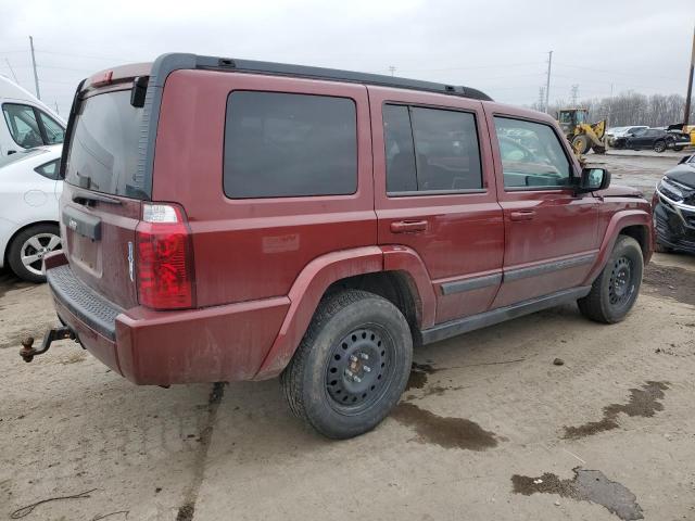 1J8HG48KX8C202939 - 2008 JEEP COMMANDER SPORT წითელი ფოტო 3