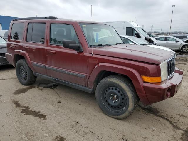 1J8HG48KX8C202939 - 2008 JEEP COMMANDER SPORT წითელი ფოტო 4