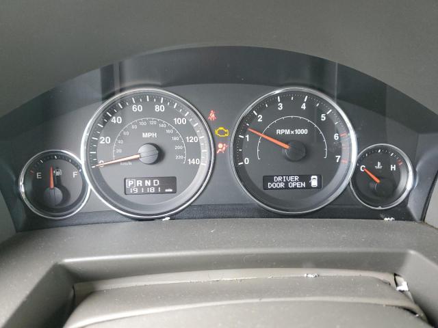 1J8HG48KX8C202939 - 2008 JEEP COMMANDER SPORT წითელი ფოტო 9