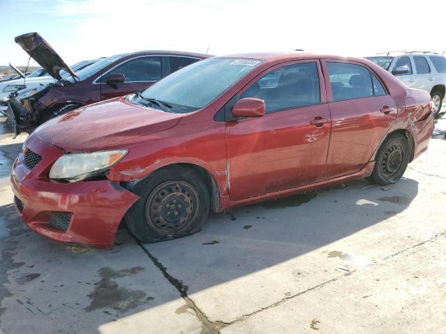 JTDBL40E999046163 - 2009 TOYOTA COROLLA BASE RED photo 1