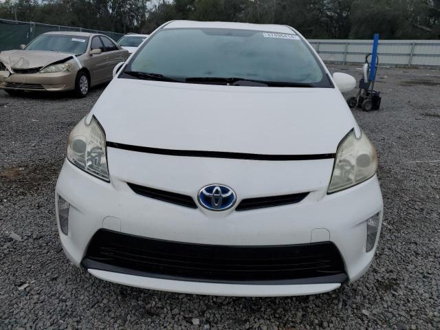 JTDKN3DU6F1974092 - 2015 TOYOTA PRIUS WHITE photo 5