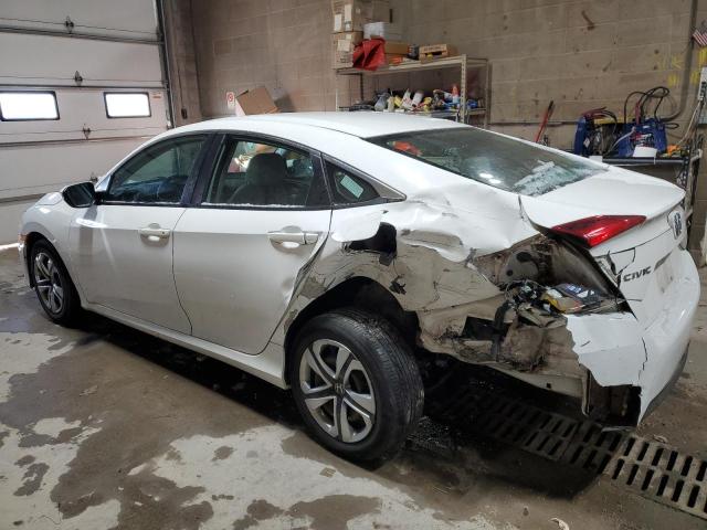 19XFC2E55GE018030 - 2016 HONDA CIVIC LX WHITE photo 2