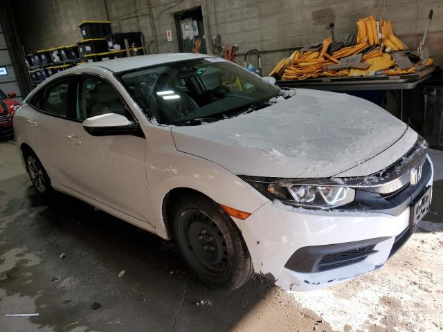 19XFC2E55GE018030 - 2016 HONDA CIVIC LX WHITE photo 4