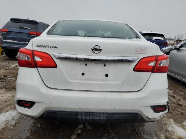 3N1AB7AP7HY204771 - 2017 NISSAN SENTRA S WHITE photo 6