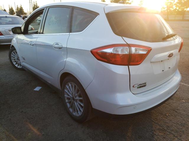 1FADP5CU5FL110225 - 2015 FORD C-MAX PREMIUM SEL WHITE photo 2