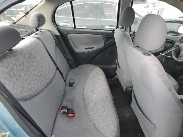 JTDBT123210161254 - 2001 TOYOTA ECHO TURQUOISE photo 10