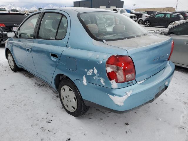 JTDBT123210161254 - 2001 TOYOTA ECHO TURQUOISE photo 2