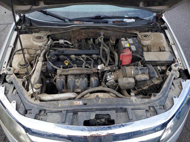 3FAHP0JA8AR352577 - 2010 FORD FUSION SEL SILVER photo 11