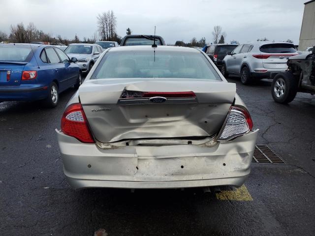 3FAHP0JA8AR352577 - 2010 FORD FUSION SEL SILVER photo 6